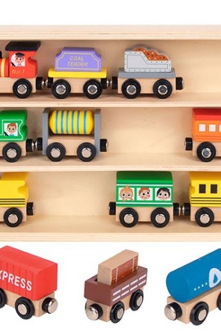 Tooky Toy Mediniai Magnetiniai Automobiliai Tooky Toy Mediniai Magnetiniai Automobiliai