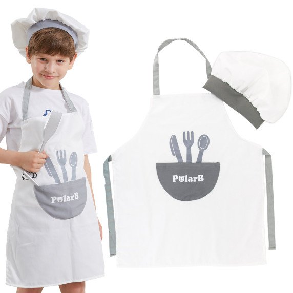 VIGA PolarB Šefo Kostiumas Pirštinė + Kepurė