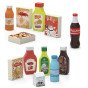 VIGA Medinis užkandžių ir gėrimų rinkinys, kuriame yra 12 maisto produktų