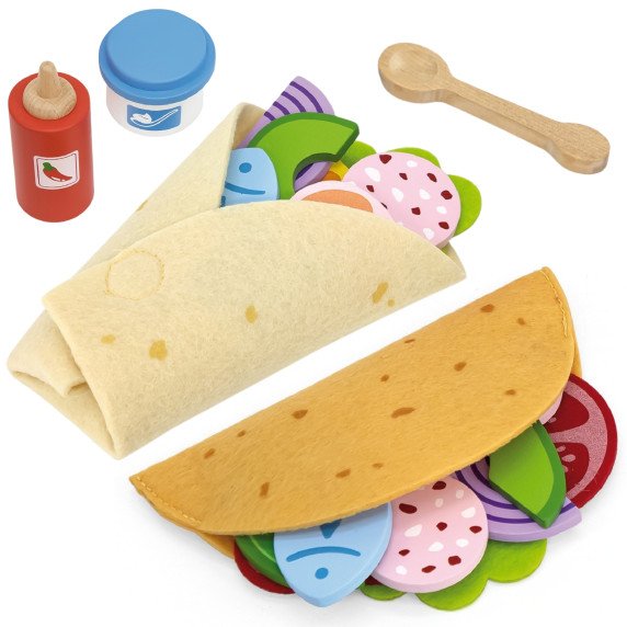 Meksikiečių taco ir burrito rinkinys VIGA