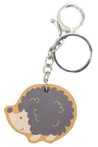 VIGA Medinis keychain su šupuarke Hedgehog VIGA Medinis keychain su šupuarke Hedgehog