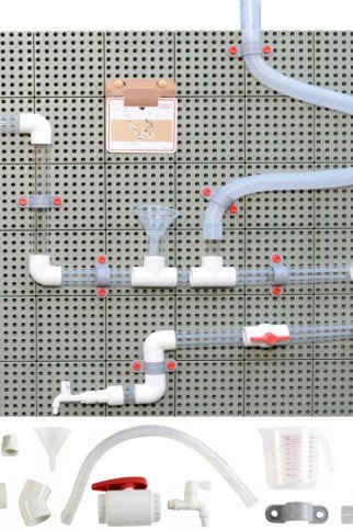 MASTERKIDZ STEM Lentelė Vamzdynų Sistema 80 Dalys MASTERKIDZ STEM Lentelė Vamzdynų Sistema 80 Dalys
