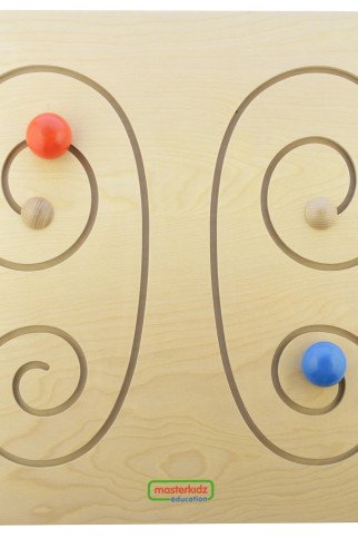 MASTERKIDZ Montessori drugelio slidinėjimo lentelė MASTERKIDZ Montessori drugelio slidinėjimo lentelė