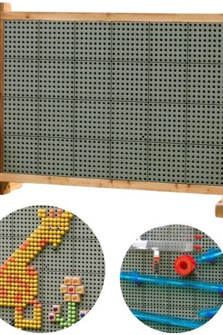 MASTERKIDZ medinis sieninis lenta XXL Mokslinė Kūrybiška STEM WALL lauke MASTERKIDZ medinis sieninis lenta XXL Mokslinė Kūrybiška STEM WALL lauke