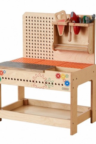 MASTERKIDZ Medinė Montesori STEM dirbtuvė su įrankiais MASTERKIDZ Medinė Montesori STEM dirbtuvė su įrankiais