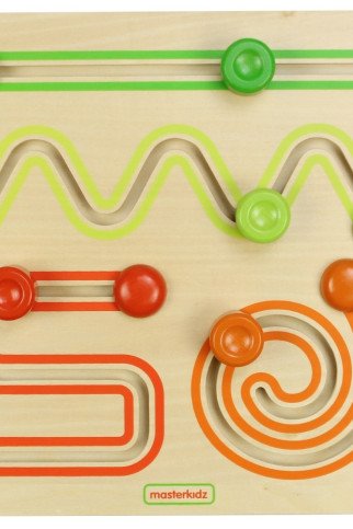MASTERKIDZ Montessori labirintinė traukinio lenta žaidimas MASTERKIDZ Montessori labirintinė traukinio lenta žaidimas
