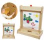 MASTERKIDZ 2-in-1 stalas tapybai su langeliu ir juodraščio stovu