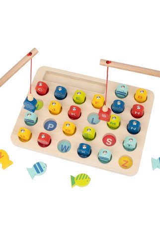 Tooky Toy Medinis žaidimas Žvejyba Mokantis raidės 29 vnt. Tooky Toy Medinis žaidimas Žvejyba Mokantis raidės 29 vnt.