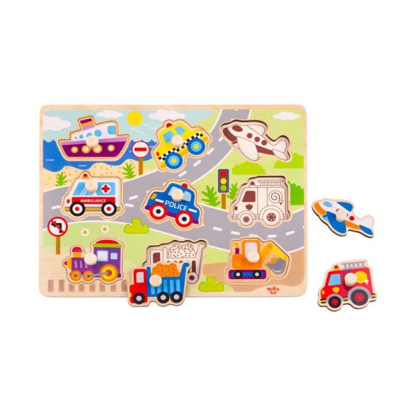 TOOKY TOY medinis Montessori galvosūkis 