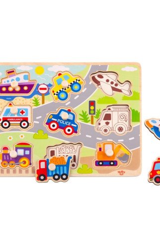 TOOKY TOY medinis Montessori galvosūkis 