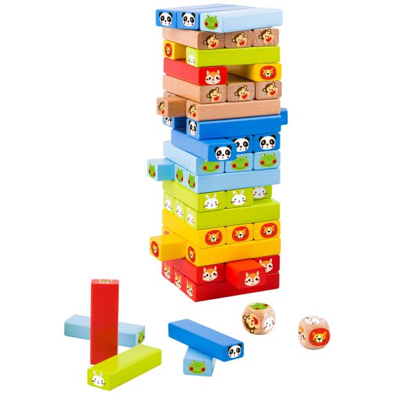 TOOKY TOY Gyvūnų Žaidimų Salė 82 vnt.