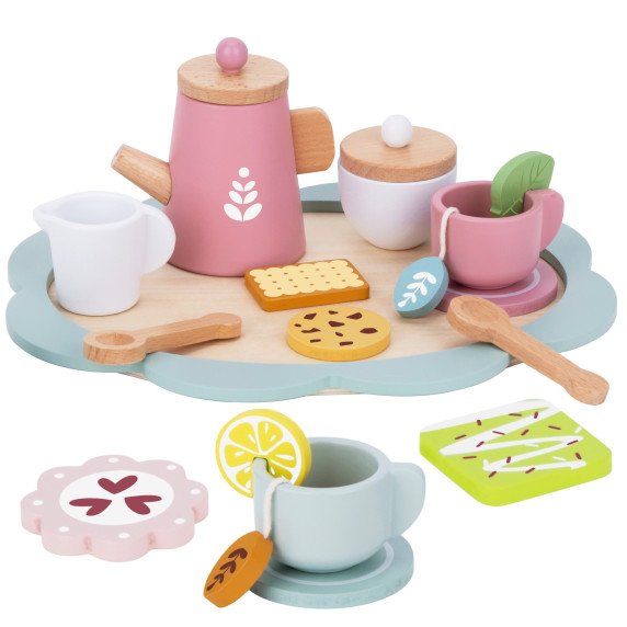 TOOKY TOY Popietės Arbata Medinis Arbato Rinkinys