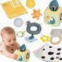 TOOKY TOY Jutiklinių žaislų rinkinys kūdikiams nuo 3 iki 6 mėnesių
