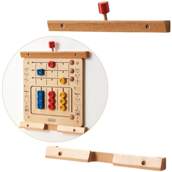 MASTERKIDZ Edukacinio lentos sieninis montavimo komplektas