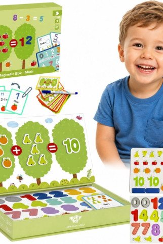 TOOKY TOY medinis magnetinis Montesori galvosūkis vaikams TOOKY TOY medinis magnetinis Montesori galvosūkis vaikams