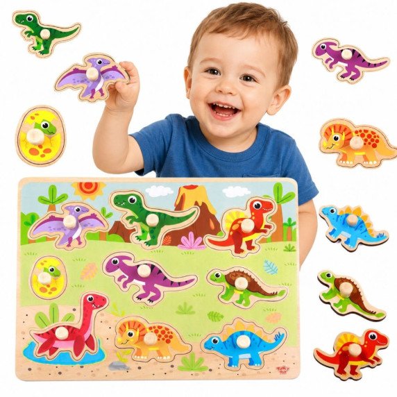 TOOKY TOY Medinis Montesori gyvatės formų galvosūkis