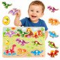 TOOKY TOY Medinis Montesori gyvatės formų galvosūkis