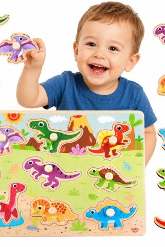 TOOKY TOY Medinis Montesori gyvatės formų galvosūkis