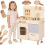 TOOKY TOY Medinis Beždžionėlių virtuvėlė su priedais