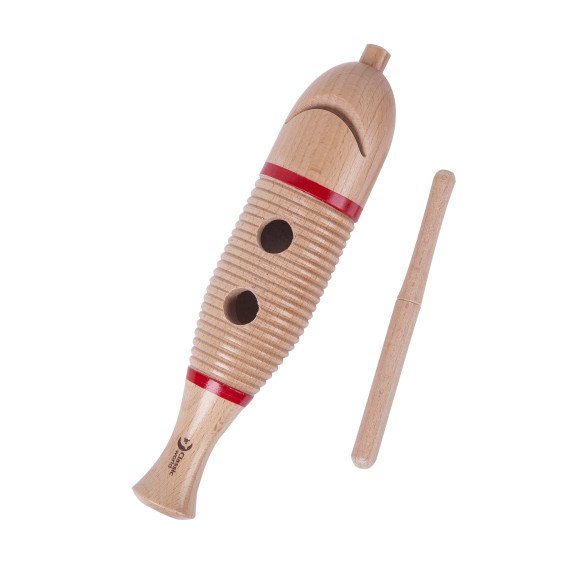 KLASIKINIS PASAULIO EDU Maxi-Guiro muzikinis instrumentas vaikams