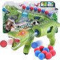 WOOPIE Balių šautuvas putplasčio ginklai Automatinis išmetimo Dinosauras 9 vnt.