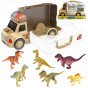 WOOPIE Rinkinys Automobiliui 2in1 Lagaminas + Dinozaurų Figūrėlės 6 vnt.
