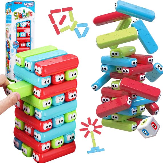 WOOPIE Puzzle Vabzdžių Bokšto Arkadinė žaidimo 4+