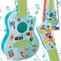 WOOPIE akustinė gitara vaikams Žalia 43 cm