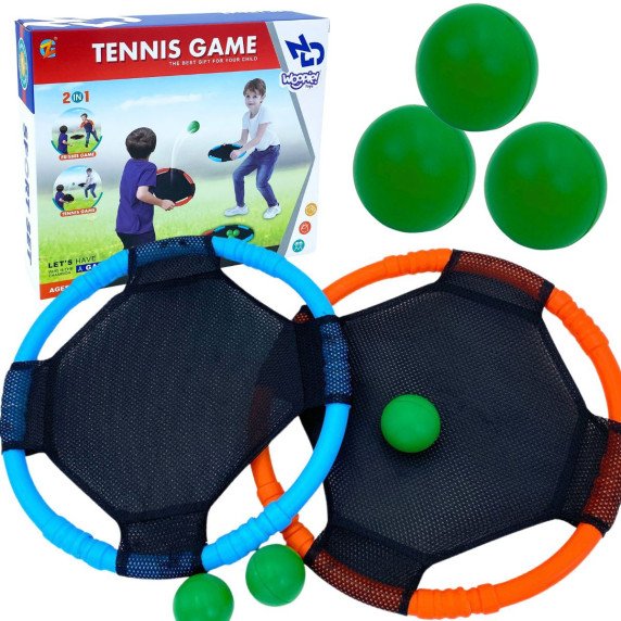 WOOPIE 2-in-1 Teniso Frizbė Arkadinė Žaidimo