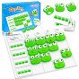 WOOPIE Lapežais žabų galvos puzzle žaidimas - 3 rinkinys