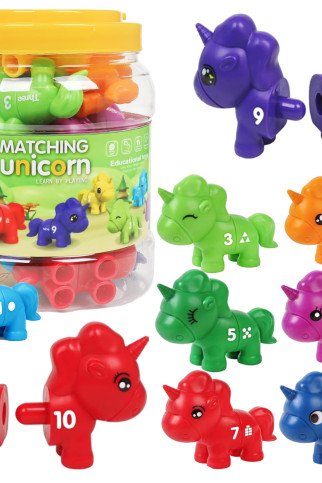 WOOPIE Montessori mokymasis skaičiais spalvomis rinkinys vieta sujungti 