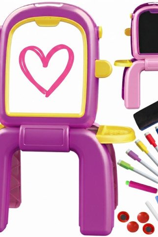 WOOPIE Dvigubaiškis tapybos stalas 2-in-1