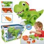 WOOPIE Dinozaurų surinkimo rinkinys su suktuvu + suktuvas