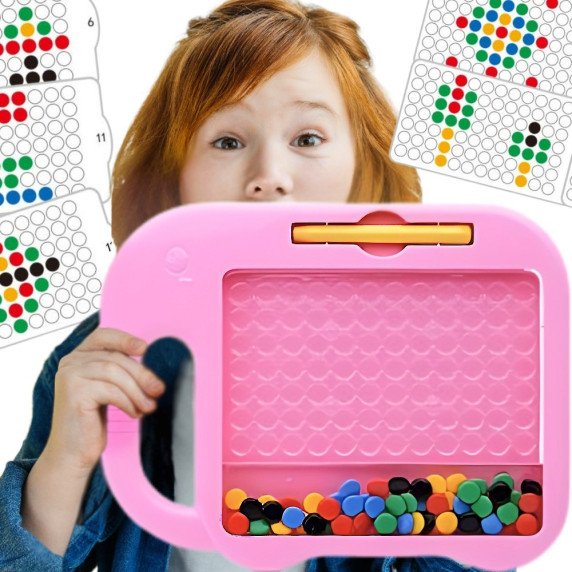 WOOPIE Magnetinė lenta vaikams Montesorio MagPad đi tas Elephant