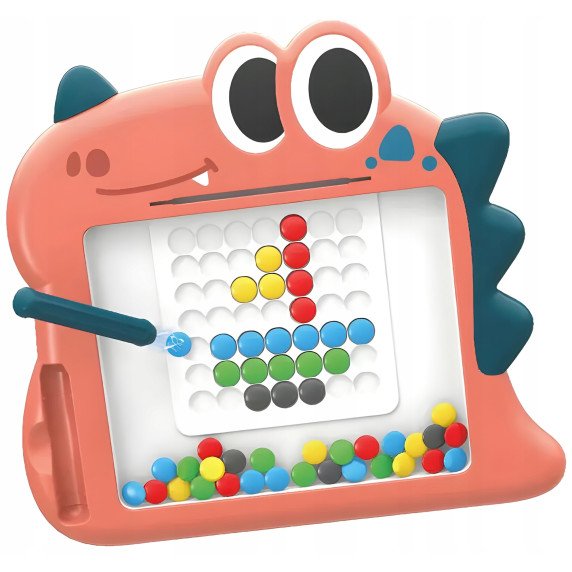 WOOPIE Magnetinė lentelė vaikams Montessori MagPad Dinosauras