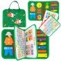 WOOPIE Montessori Edukacinis Kubas Knyga - Kalėdinė Leidimas