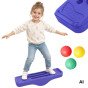 Woopie balanso lentelė su kamuoliukų labirintu Montessori pojūčių ugdymas