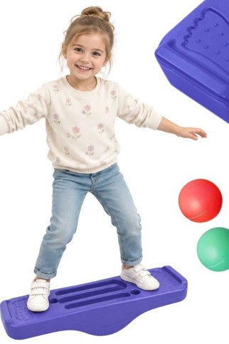 Woopie balanso lentelė su kamuoliukų labirintu Montessori pojūčių ugdymas