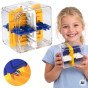 WOOPIE galvosūkiai Logikos žaidimas 3D Labirinte Daugiaspalvių Kubas