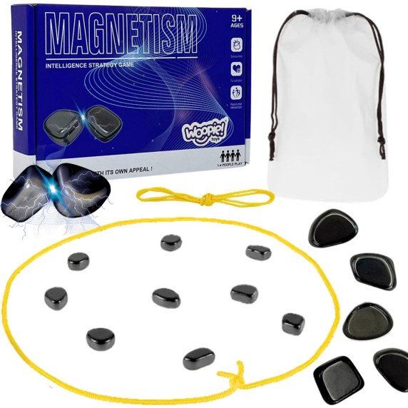 WOOPIE žaidimas su magnetiniais akmenimis virvėje 20 vnt.