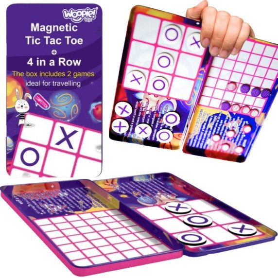 WOOPIE IQ Magnetinė strateginė žaidimo 2in1 