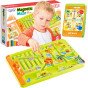 WOOPIE Magnetinis Labirintas 2 in 1 Ludo Žaidimas