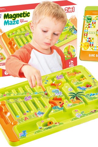 WOOPIE Magnetinis Labirintas 2 in 1 Ludo Žaidimas WOOPIE Magnetinis Labirintas 2 in 1 Ludo Žaidimas