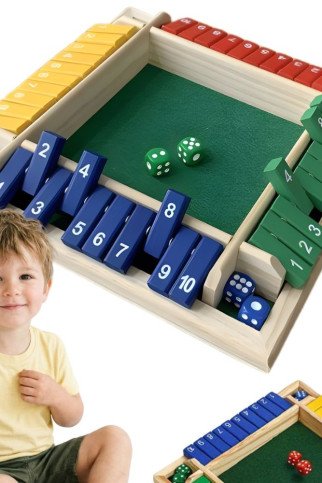 WOOPIE medinis žaidimo rinkinys „Close Box“ 9 vnt. WOOPIE medinis žaidimo rinkinys „Close Box“ 9 vnt.