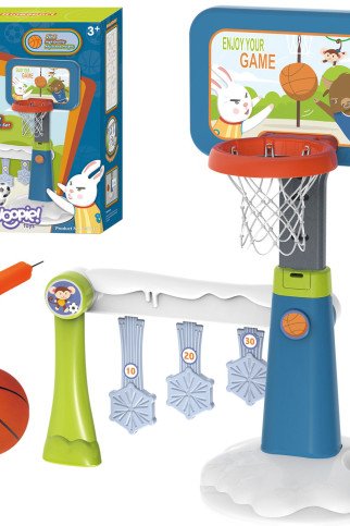 WOOPIE 2-in-1 rinkinys Krepšinio Futbolo Tinklu + Kamuolys + Pompa WOOPIE 2-in-1 rinkinys Krepšinio Futbolo Tinklu + Kamuolys + Pompa