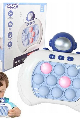 WOOPIE Žaidimas POP IT Interaktyvus Anti-Streso Arkadinis Kosmonautas
