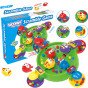 WOOPIE Arkadinė stalo žaidimo HUNGRY HAPPY FROG AND CROCODILES 3+