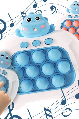 WOOPIE POP IT žaidimas Elektrinis Antistresinis Arkadinis Dinosaurus Mėlynas