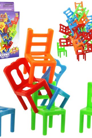 WOOPIE Balanso kėdės Arkadinė žaidimo puzzle Stacks3+