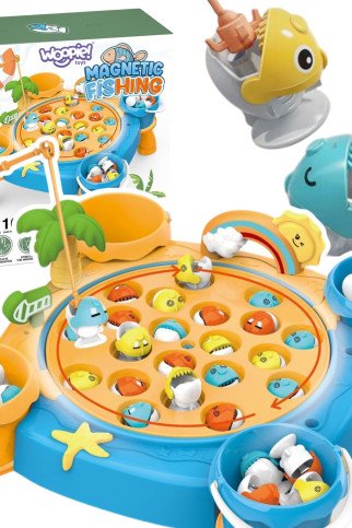 WOOPIE Žvejybos žaidimo rinkinys Žvejyba su magneta Mėlyna 36 vnt. WOOPIE Žvejybos žaidimo rinkinys Žvejyba su magneta Mėlyna 36 vnt.